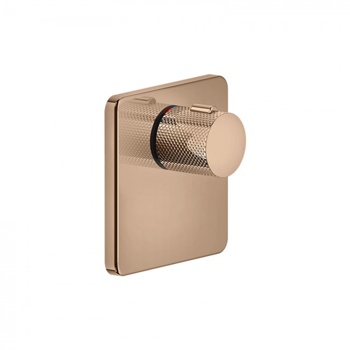 Gessi 58254 parte esterna miscelatore termostatico alta portata a parete linea INCISO-