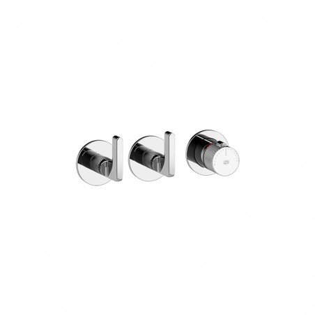 Gessi 58334 parte esterna miscelatore termostatico a parete linea INCISO-