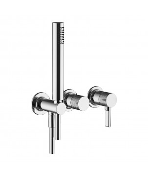 Gessi 58345 parte esterna miscelatore doccia a parete linea INCISO-