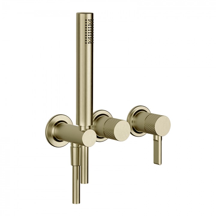 Gessi 58345 parte esterna miscelatore doccia a parete linea INCISO- Gessi 58345 parte esterna miscelatore doccia a parete linea INCISO-