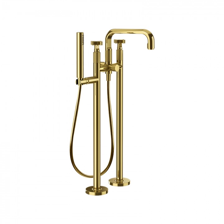Gessi 58129 parte esterna per piantana esterno vasca con doccetta e deviatore automatico linea INCISO+