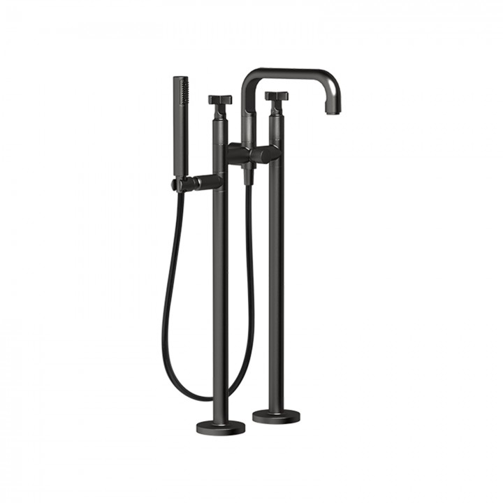Gessi 58129 parte esterna per piantana esterno vasca con doccetta e deviatore automatico linea INCISO+