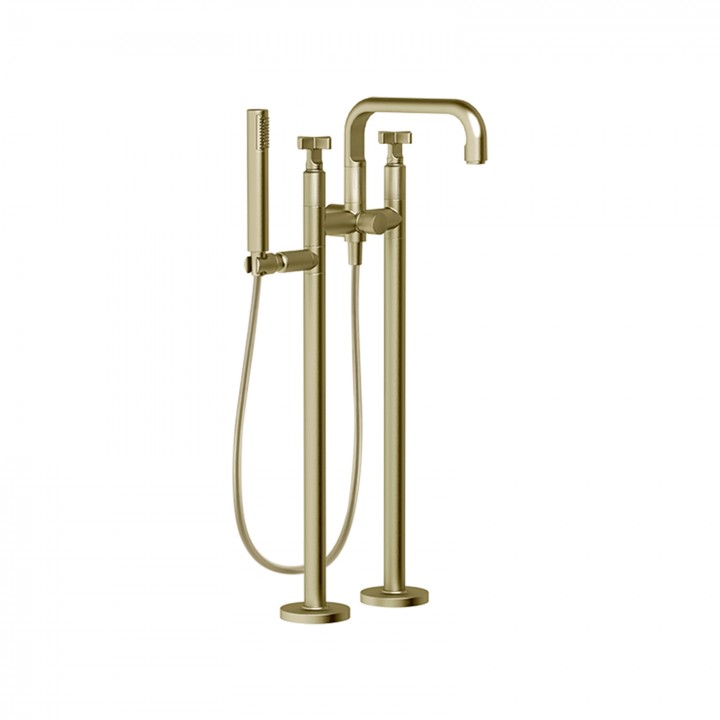 Gessi 58129 parte esterna per piantana esterno vasca con doccetta e deviatore automatico linea INCISO+