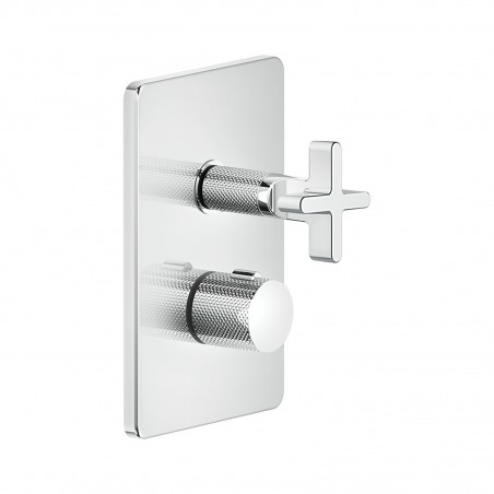 Gessi 58232 parte esterna miscelatore termostatico doccia a parete 1 via linea INCASSO+