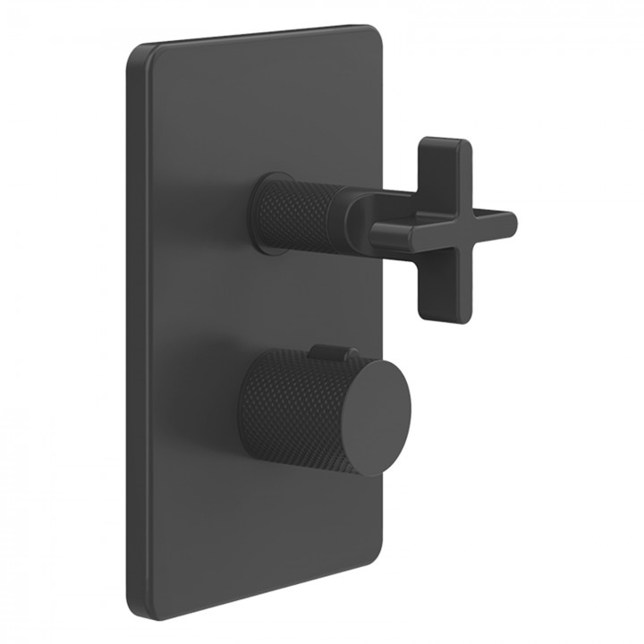 Gessi 58234 parte esterna miscelatore termostatico doccia a parete 2 vie linea INCISO+