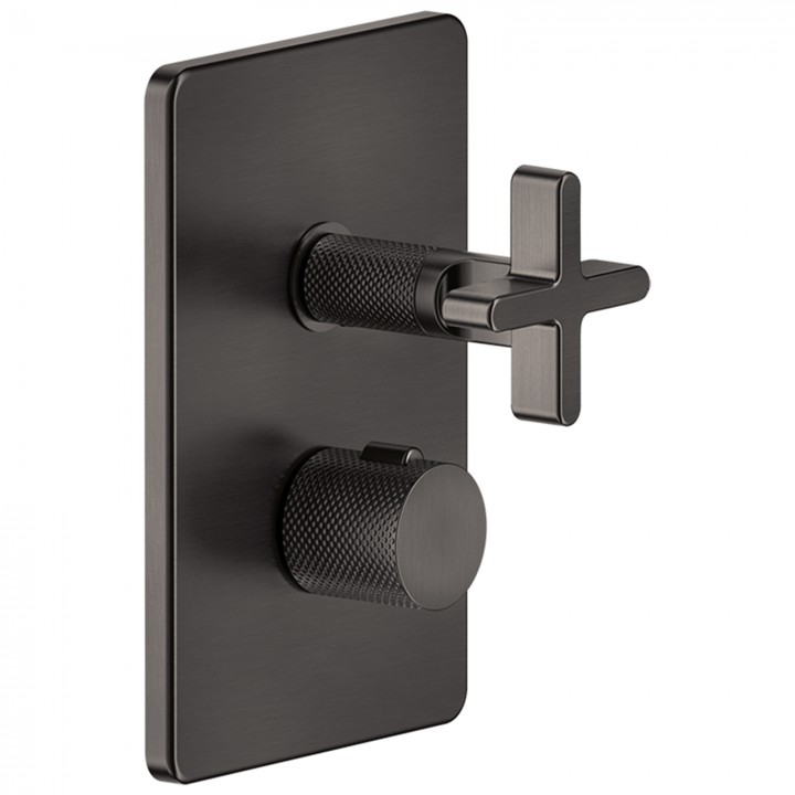 Gessi 58234 parte esterna miscelatore termostatico doccia a parete 2 vie linea INCISO+