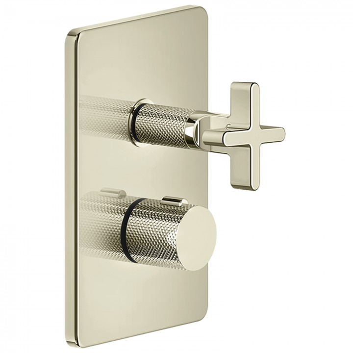 Gessi 58234 parte esterna miscelatore termostatico doccia a parete 2 vie linea INCISO+