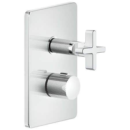 Gessi 58236 parte esterna miscelatore termostatico doccia a parete 3 vie linea INCISO+