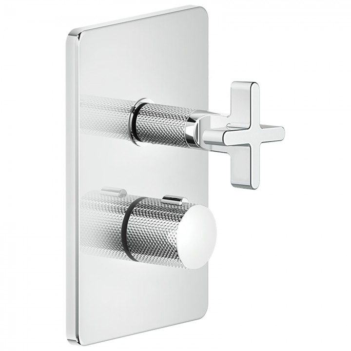 Gessi 58236 parte esterna miscelatore termostatico doccia a parete 3 vie linea INCISO+