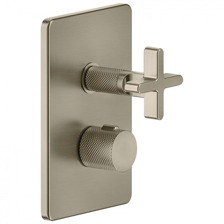 Gessi 58236 parte esterna miscelatore termostatico doccia a parete 3 vie linea INCISO+