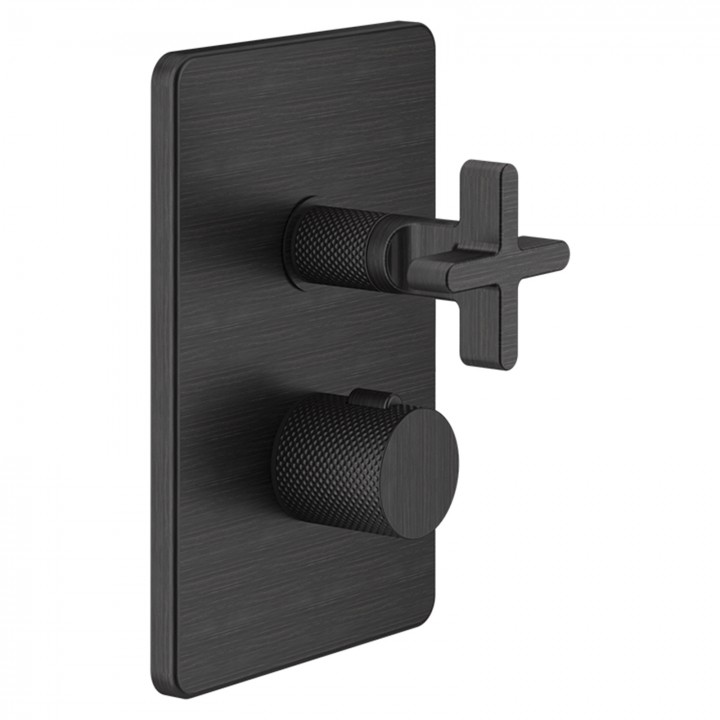 Gessi 58236 parte esterna miscelatore termostatico doccia a parete 3 vie linea INCISO+