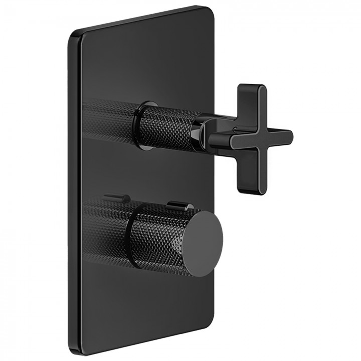 Gessi 58236 parte esterna miscelatore termostatico doccia a parete 3 vie linea INCISO+