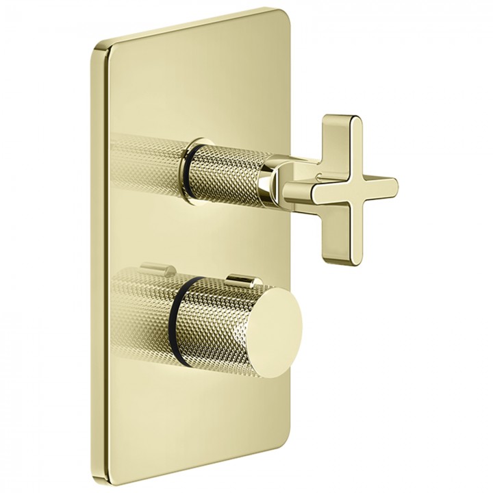Gessi 58236 parte esterna miscelatore termostatico doccia a parete 3 vie linea INCISO+