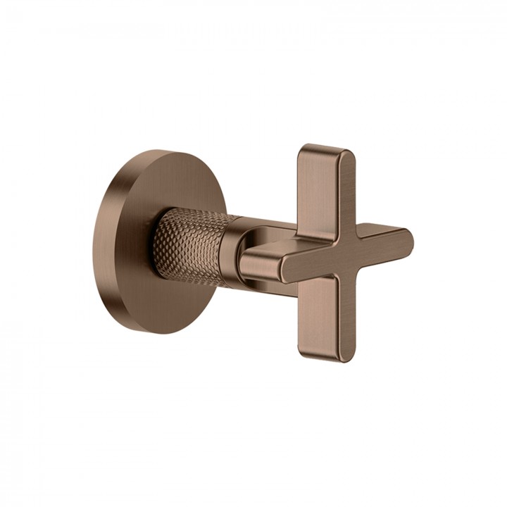 Gessi 58363 parte esterna rubinetto d'arresto alta portata linea INCISO+