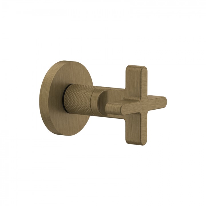 Gessi 58363 parte esterna rubinetto d'arresto alta portata linea INCISO+