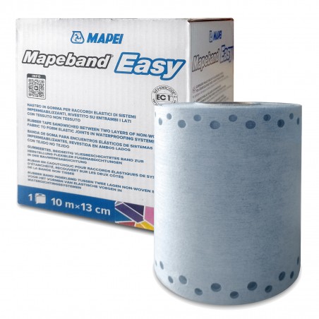 Mapei MAPEBAND EASY nastro tnt raccordi sistemi impermeabilizzanti 10mt x 13cm