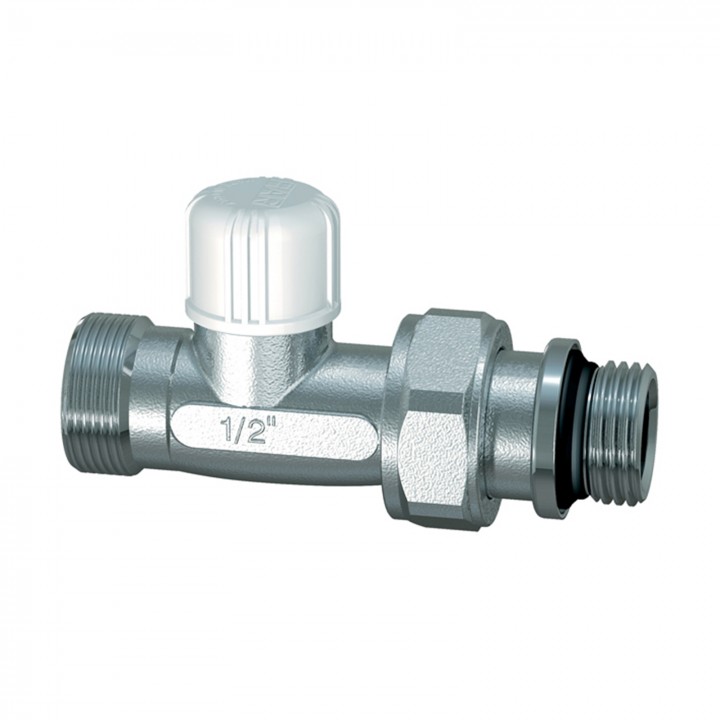 Far 1305 detentore cromato diritto attacco tubo rame plastica e multistrato Far 1305 detentore cromato diritto attacco tubo rame plastica e multistrato