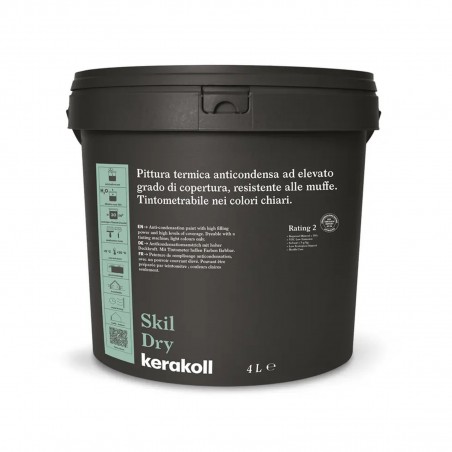 Kerakoll SKIL DRY pittura termica anticondensa resistente alle muffe