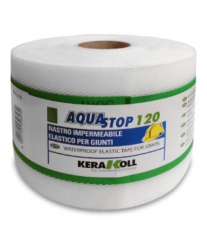 Kerakoll AQUASTOP 120 nastro impermeabile elastico per giunti perimetrali 50 mt