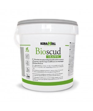 Kerakoll BIOSCUD TRAFFIC rivestimento antiscivolo pedonabile ad alta resistenza per sistemi impermeabilizzanti