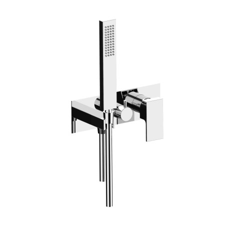Fratelli Frattini 35529V2 parte esterna visibile monocomando incasso con deviatore 2 vie doccia fissa a riposo serie VITADUE