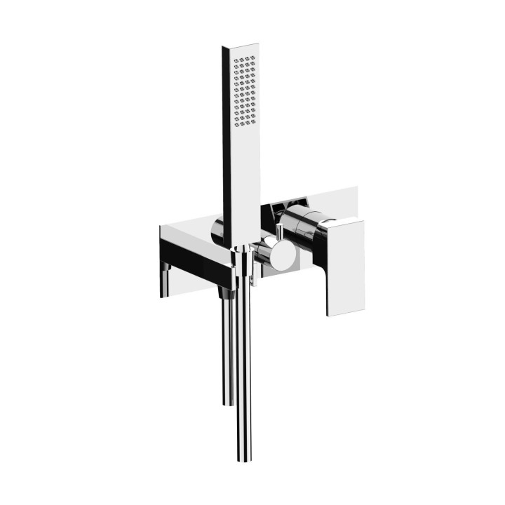 Fratelli Frattini 35529V2 parte esterna visibile monocomando incasso con deviatore 2 vie doccia fissa a riposo serie VITADUE Fratelli Frattini 35529V2 parte esterna visibile monocomando incasso con deviatore 2 vie doccia fissa a riposo serie VITADUE