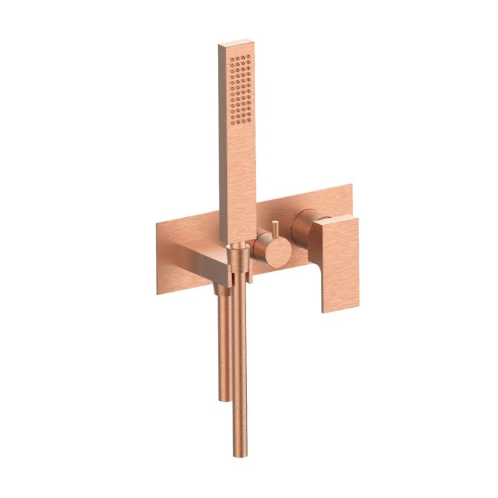 Fratelli Frattini 35529V2 parte esterna visibile monocomando incasso con deviatore 2 vie doccia fissa a riposo serie VITADUE Fratelli Frattini 35529V2 parte esterna visibile monocomando incasso con deviatore 2 vie doccia fissa a riposo serie VITADUE