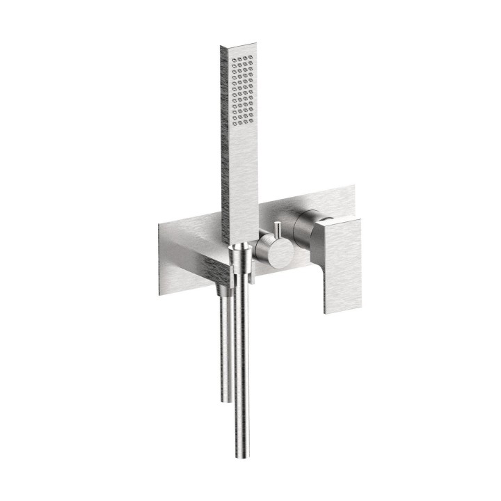 Fratelli Frattini 35529V2 parte esterna visibile monocomando incasso con deviatore 2 vie doccia fissa a riposo serie VITADUE Fratelli Frattini 35529V2 parte esterna visibile monocomando incasso con deviatore 2 vie doccia fissa a riposo serie VITADUE