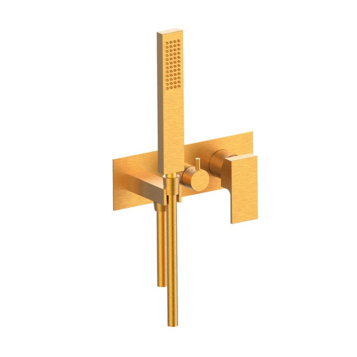 Fratelli Frattini 35529V2 parte esterna visibile monocomando incasso con deviatore 2 vie doccia fissa a riposo serie VITADUE Fratelli Frattini 35529V2 parte esterna visibile monocomando incasso con deviatore 2 vie doccia fissa a riposo serie VITADUE