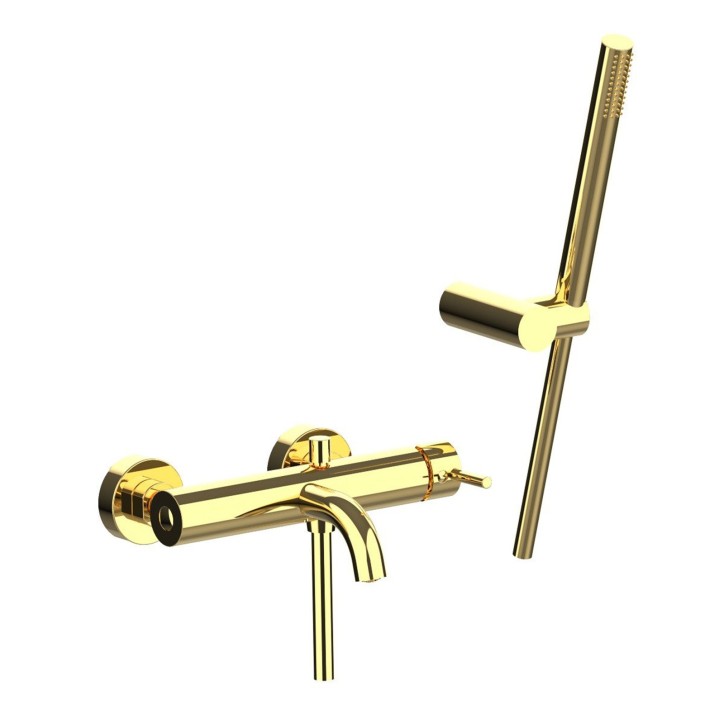 Fratelli Frattini 12002 monocomando esterno per vasca con doccia duplex serie PEPE XL Fratelli Frattini 12002 monocomando esterno per vasca con doccia duplex serie PEPE XL