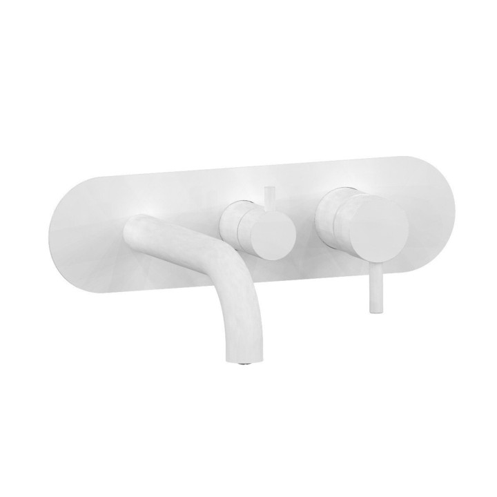 Fratelli Frattini 12518V3 parte esterna visibile monocomando vasca incasso con deviatore 3 vie con bocca di erogazione piastra in ottone serie PEPE XL Fratelli Frattini 12518V3 parte esterna visibile monocomando vasca incasso con deviatore 3 vie con bocca di erogazione piastra in ottone serie PEPE XL
