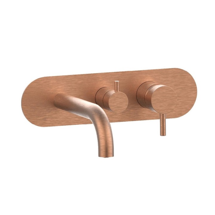 Fratelli Frattini 12518AV3 parte esterna visibile monocomando vasca incasso con deviatore 3 vie con bocca di erogazione serie PEPE XL Fratelli Frattini 12518AV3 parte esterna visibile monocomando vasca incasso con deviatore 3 vie con bocca di erogazione serie PEPE XL
