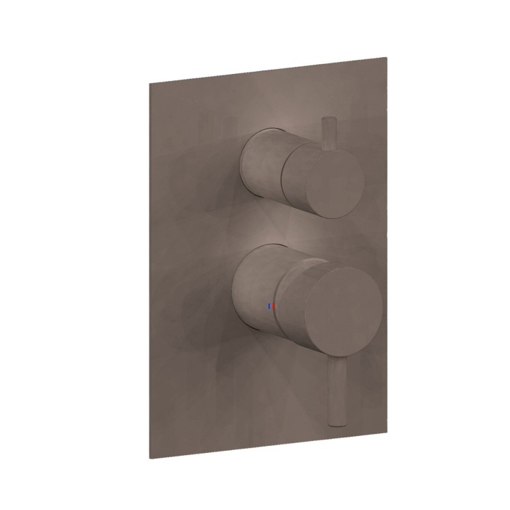Fratelli Frattini 12541 parte esterna visibile monocomando incasso con deviatore a dischi ceramici 2 vie serie PEPE XL Fratelli Frattini 12541 parte esterna visibile monocomando incasso con deviatore a dischi ceramici 2 vie serie PEPE XL