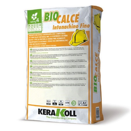 Kerakoll BIOCALCE INTONACHINO FINO rasante naturale certificato 25 KG