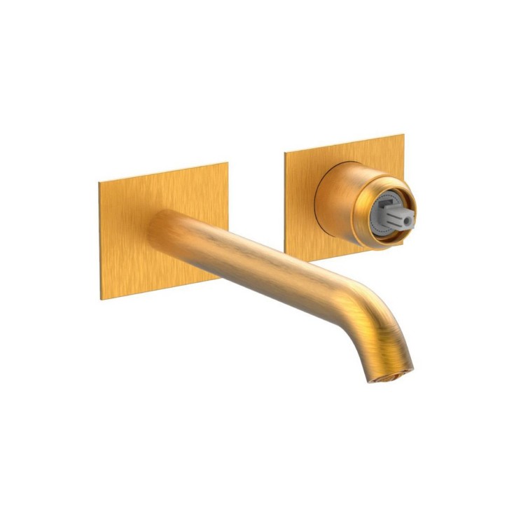 Fratelli Frattini 12549S parte esterna visibile batteria lavabo a parete senza scarico serie PEPE XLS Fratelli Frattini 12549S parte esterna visibile batteria lavabo a parete senza scarico serie PEPE XLS