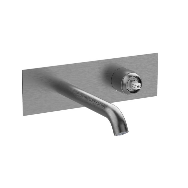 Fratelli Frattini 12542BS parte esterna visibile batteria lavabo a parete senza scarico serie PEPE XLS Fratelli Frattini 12542BS parte esterna visibile batteria lavabo a parete senza scarico serie PEPE XLS