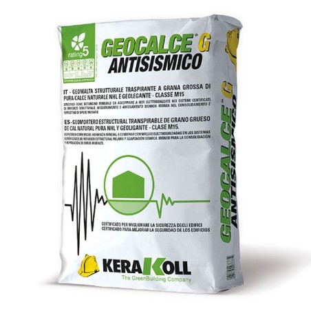 Kerakoll GEOCALCE G ANTISISMICO rinforzo strutturale grana grossa 25 KG Grigio