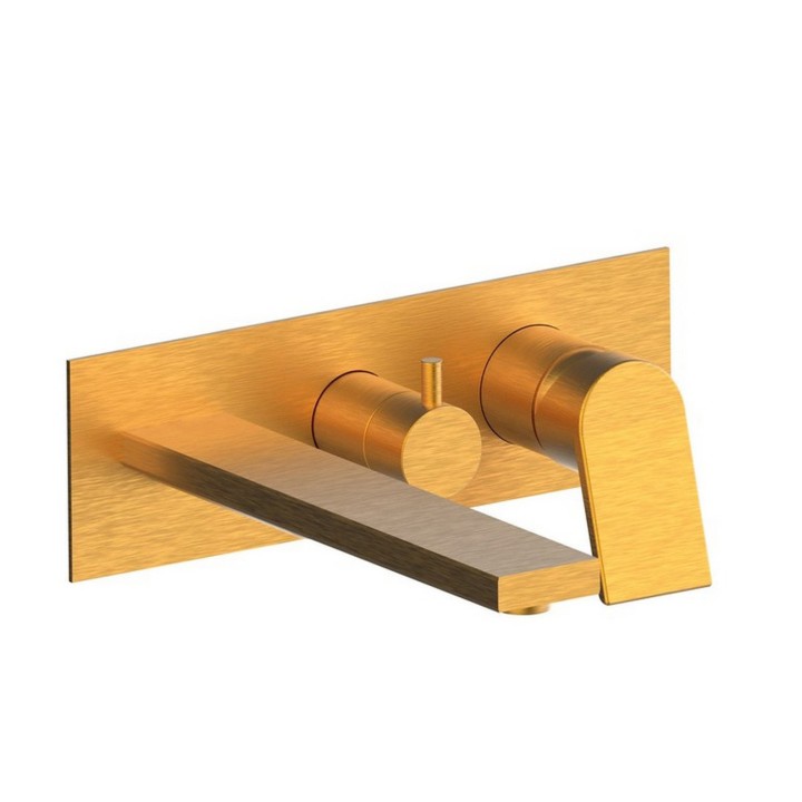 Fratelli Frattini 74528V2 parte esterna visibile monocomando vasca incasso con deviatore 2 vie con bocca di erogazione serie GINTONIC Fratelli Frattini 74528V2 parte esterna visibile monocomando vasca incasso con deviatore 2 vie con bocca di erogazione serie GINTONIC