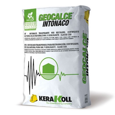 Kerakoll GEOCALCE INTONACO civile traspirante certificato 25 KG Beige