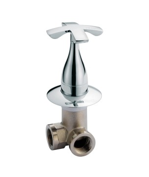 Fratelli Frattini 62030 coppia rubinetti arresto incasso a squadra da 1/2" serie LUCREZIA