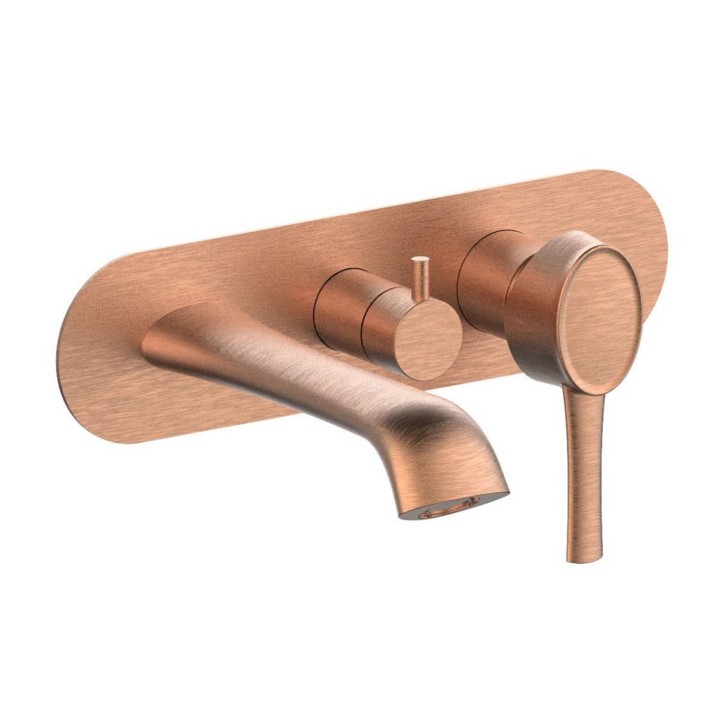 Fratelli Frattini 58518V2 parte esterna visibile monocomando vasca incasso con deviatore 2 vie con bocca di erogazione serie DELIZIA Fratelli Frattini 58518V2 parte esterna visibile monocomando vasca incasso con deviatore 2 vie con bocca di erogazione serie DELIZIA