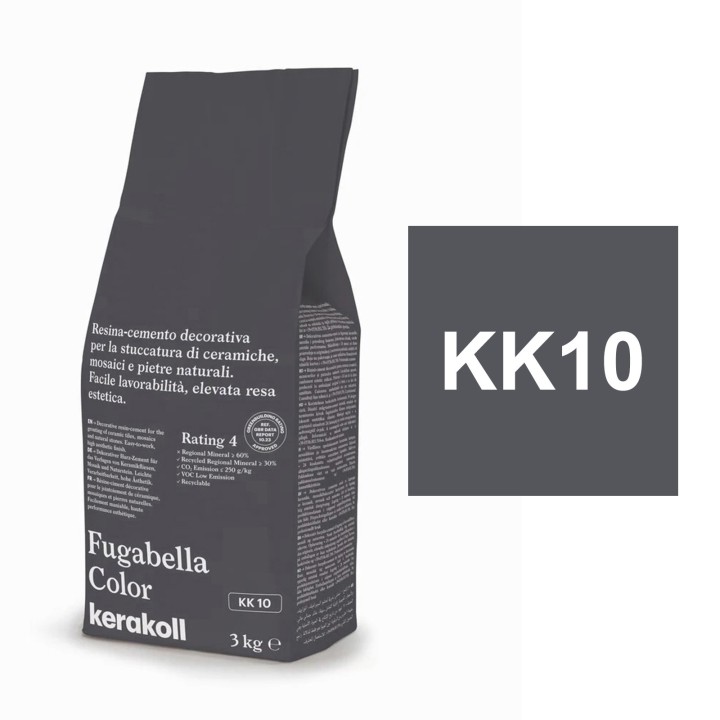 Kerakoll FUGABELLA COLOR stucco resina cemento piastrelle mosaici marmi 3 KG