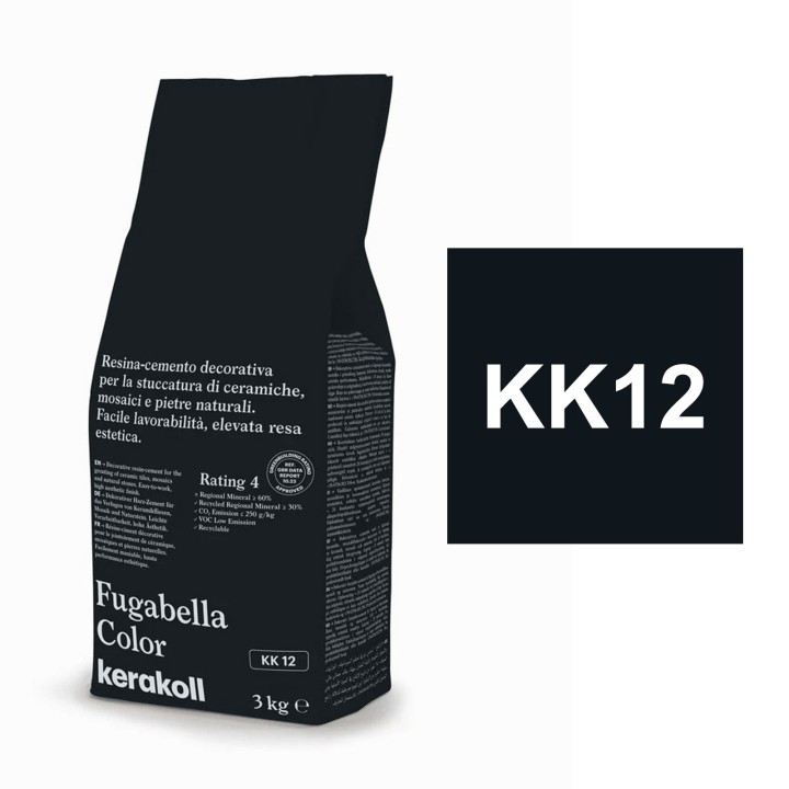 Kerakoll FUGABELLA COLOR stucco resina cemento piastrelle mosaici marmi 3 KG Kerakoll FUGABELLA COLOR stucco resina cemento piastrelle mosaici marmi 3 KG