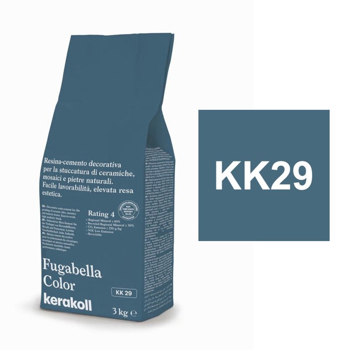Kerakoll FUGABELLA COLOR stucco resina cemento piastrelle mosaici marmi 3 KG Kerakoll FUGABELLA COLOR stucco resina cemento piastrelle mosaici marmi 3 KG