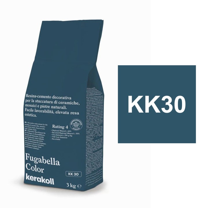 Kerakoll FUGABELLA COLOR stucco resina cemento piastrelle mosaici marmi 3 KG Kerakoll FUGABELLA COLOR stucco resina cemento piastrelle mosaici marmi 3 KG