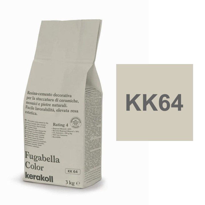 Kerakoll FUGABELLA COLOR stucco resina cemento piastrelle mosaici marmi 3 KG Kerakoll FUGABELLA COLOR stucco resina cemento piastrelle mosaici marmi 3 KG