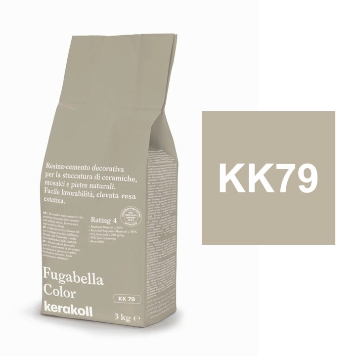 Kerakoll FUGABELLA COLOR stucco resina cemento piastrelle mosaici marmi 3 KG Kerakoll FUGABELLA COLOR stucco resina cemento piastrelle mosaici marmi 3 KG