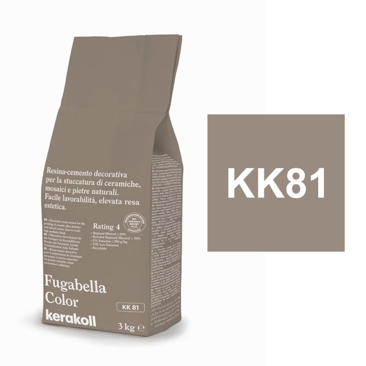 Kerakoll FUGABELLA COLOR stucco resina cemento piastrelle mosaici marmi 3 KG Kerakoll FUGABELLA COLOR stucco resina cemento piastrelle mosaici marmi 3 KG