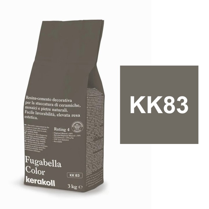Kerakoll FUGABELLA COLOR stucco resina cemento piastrelle mosaici marmi 3 KG Kerakoll FUGABELLA COLOR stucco resina cemento piastrelle mosaici marmi 3 KG