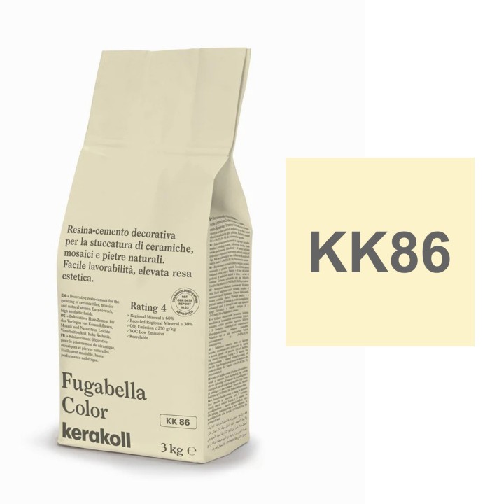 Kerakoll FUGABELLA COLOR stucco resina cemento piastrelle mosaici marmi 3 KG Kerakoll FUGABELLA COLOR stucco resina cemento piastrelle mosaici marmi 3 KG